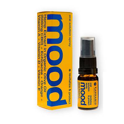 Συμπληρωματα διατροφης Kannabio Mood Revitalize & Protect Oral Spray CBD 500mg (10ml)